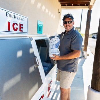 Carefree Covered RV Storage - Complimentary ice available for customers heading out on RV trips from Carefree Covered RV Storage in San Tan Valley. - Self Storage Near Me - San Tan Valley, Arizona Carefree Covered RV Storage - Complimentary ice available for customers heading out on RV trips from Carefree Covered RV Storage in San Tan Valley. - Self Storage Near Me - San Tan Valley, Arizona