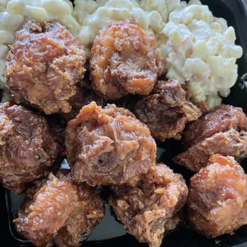 K & K Kitchen - Garlic Chicken Plate, all Mac salad, no rice - Chinese Near Me - Honolulu, Hawaii K & K Kitchen - Garlic Chicken Plate, all Mac salad, no rice - Chinese Near Me - Honolulu, Hawaii