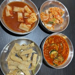 Sam's Korean BBQ & Teriyaki Grill - Banchan (side dishes)