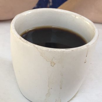 Phoenicia Restaurant - Brought our coffees looking like this. Are you kidding me?! Umm when we told the server he gave us such an attitude - Lebanese Near Me - Glendale, California Phoenicia Restaurant - Brought our coffees looking like this. Are you kidding me?! Umm when we told the server he gave us such an attitude - Lebanese Near Me - Glendale, California