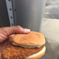 Fas Mart - Pork chop sandwich unwrapped