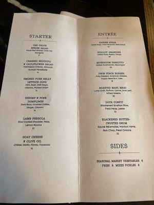 Menu photo 6 The Chloe New Orleans, LA Menu photo 6 The Chloe New Orleans, LA