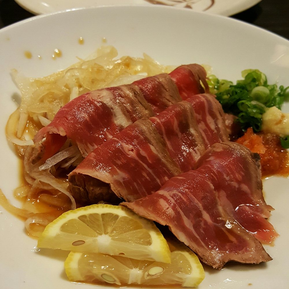 Ichiza 1 Original - Beef tataki - Sushi Bars Near Me - Las Vegas, Nevada Ichiza 1 Original - Beef tataki - Sushi Bars Near Me - Las Vegas, Nevada