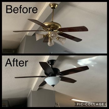 Anthony Repair & Remodel - New ceiling fan! - General Contractors Near Me Anthony Repair & Remodel - New ceiling fan! - General Contractors Near Me