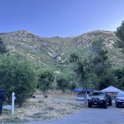 Apple White Campground - View of the mountains from site #4