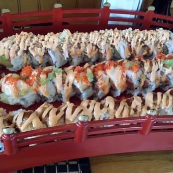 Uncle Sushi & Grill - Family combo + i forgot the other one :X - Sushi Bars Near Me - Cranston, Rhode Island