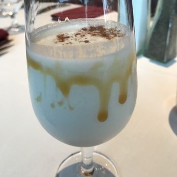 Bellatrix Restaurant - Dessert: Tres Agaves Añejo Cinnamon-Carmel Frappé (Tequila Dinner Special) - New American Near Me - Palm Desert, California