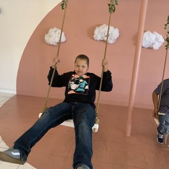 My Boba Spot - My little brother in a swing - Bubble Tea Near Me - Yuba City, California My Boba Spot - My little brother in a swing - Bubble Tea Near Me - Yuba City, California