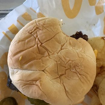 Culver's - My single cheeseburger - Burgers Near Me - Naperville, Illinois