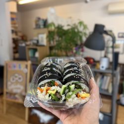 Ispresso at park - Bulgogi Kimbap (~$12)