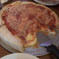 Meat lovers deep dish medium