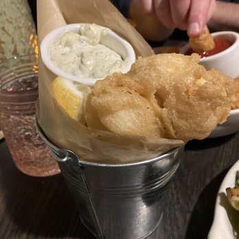 Flamingo Lounge - Bucket of butt (6 pc halibut) - Lounges Near Me - Seward, Alaska