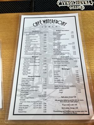 Café Waterfront by null