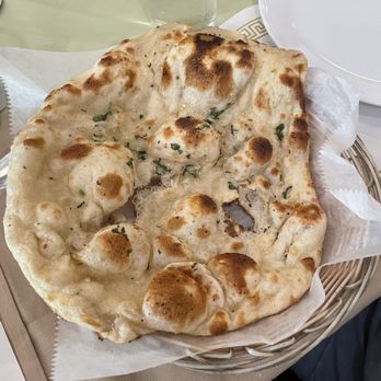 Sangam Indian Cuisine - Garlic Nan Bread - Indian Near Me - Ithaca, New York