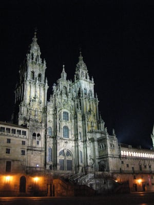 Cathedral of Santiago de Compostela by null