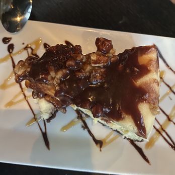 Caffe Piccolo - Turtle cheesecake - Italian Near Me - Pawleys Island, South Carolina