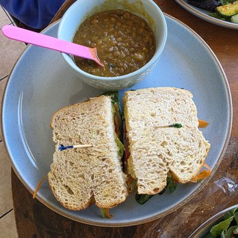 Julia's Juice Bar - Vegetable sammie, coconut lentil soup - Juice Bars & Smoothies Near Me - Groverbeach, California Julia's Juice Bar - Vegetable sammie, coconut lentil soup - Juice Bars & Smoothies Near Me - Groverbeach, California