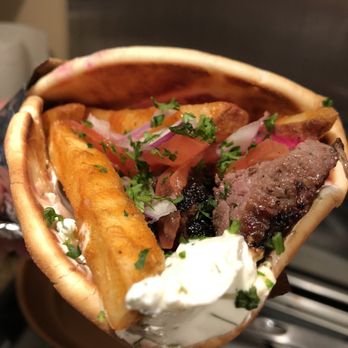 Mazra - Lamb Kebab Wrap - Mediterranean Near Me - San Bruno, California