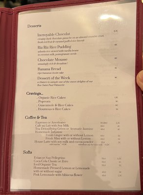 Menu photo 1 Riz Riz Paris, 75 Menu photo 1 Riz Riz Paris, 75
