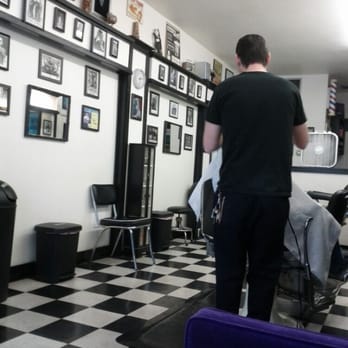 Geno's Custom Haircuts - Geno at work. - Barbers Near Me - Orange, California