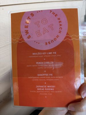 Menu photo 1 The Peach House Lakeland, FL