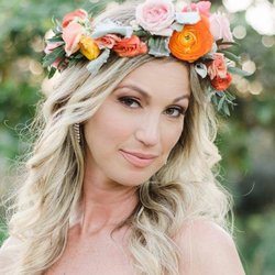 Sonny Designs & Grace Ministries - Beautiful flower crown for a beautiful Bride