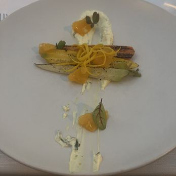 Goodstone Inn & Restaurant - Roasted carrots with a yogurt sauce - Bed & Breakfast Near Me - Middleburg, Virginia Goodstone Inn & Restaurant - Roasted carrots with a yogurt sauce - Bed & Breakfast Near Me - Middleburg, Virginia
