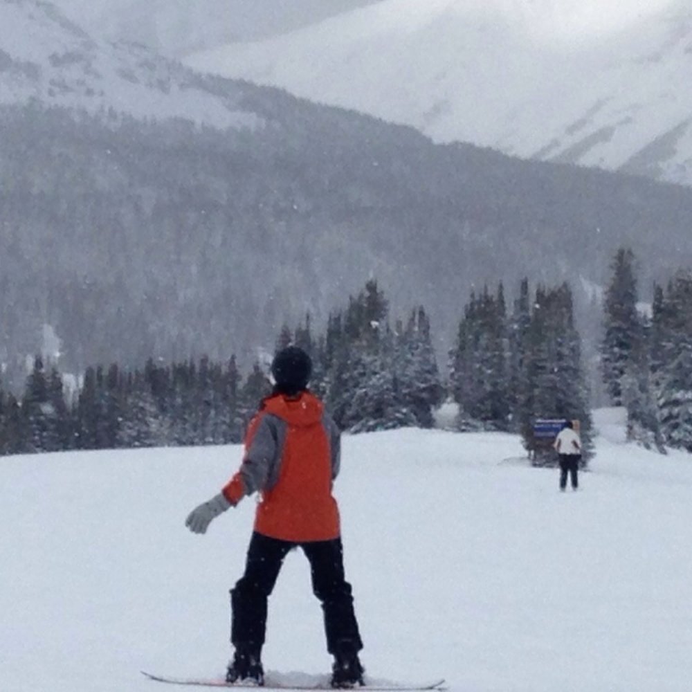 Sunshine Mountain Lodge - Cruising for the first time on a snowboard - Ski Resorts Near Me - Banff, Alberta Sunshine Mountain Lodge - Cruising for the first time on a snowboard - Ski Resorts Near Me - Banff, Alberta