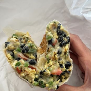 Undergrind Cafe - Spanish Lover Burrito - Cafes Near Me - Los Angeles, California