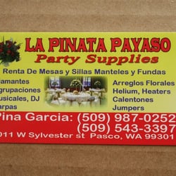 La Piñata Payaso - Business Card (front)