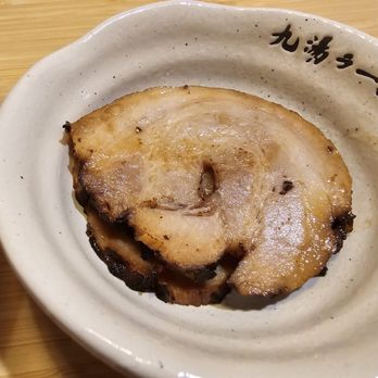 Kyuramen - Brookline - Side of Chashu - $3 as of 9/2024 - Ramen Near Me - Brookline, Massachusetts Kyuramen - Brookline - Side of Chashu - $3 as of 9/2024 - Ramen Near Me - Brookline, Massachusetts