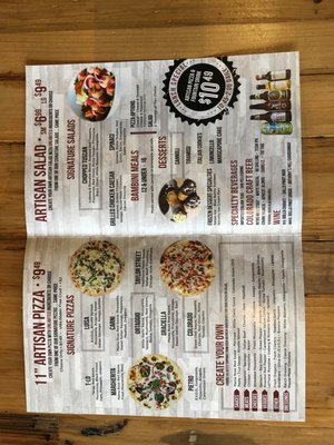 Menu photo 5 Artisan Pizza Parker, CO