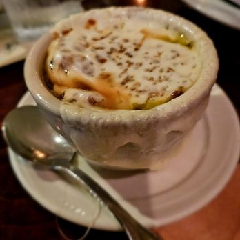 Trostel's Greenbriar - French Onion Soup with Mushrooms - Steakhouses Near Me - Johnston, Iowa Trostel's Greenbriar - French Onion Soup with Mushrooms - Steakhouses Near Me - Johnston, Iowa