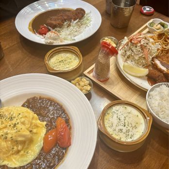Curry Hyuga - Curry rice, Hayashi omurice, teishoku plate - Japanese Curry Near Me - Burlingame, California