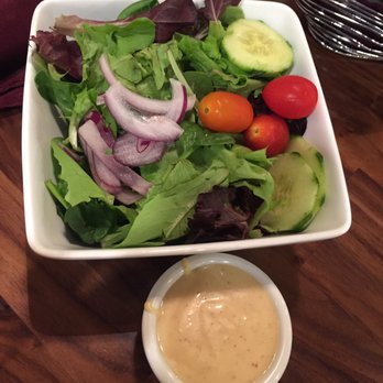 The People's Choice Restaurant - Side salad with dressing - New American Near Me - Burbank, California The People's Choice Restaurant - Side salad with dressing - New American Near Me - Burbank, California