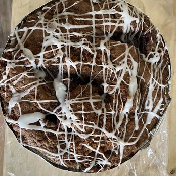 Rosenfeld Bagel - Coffee cake, it's very thick and heavy. It could feed 8-10 people. - Bagels Near Me - Newton, Massachusetts Rosenfeld Bagel - Coffee cake, it's very thick and heavy. It could feed 8-10 people. - Bagels Near Me - Newton, Massachusetts