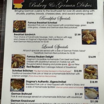 Dagmar's Strudel House - Menu - Bakeries Near Me - Rio Rancho, New Mexico