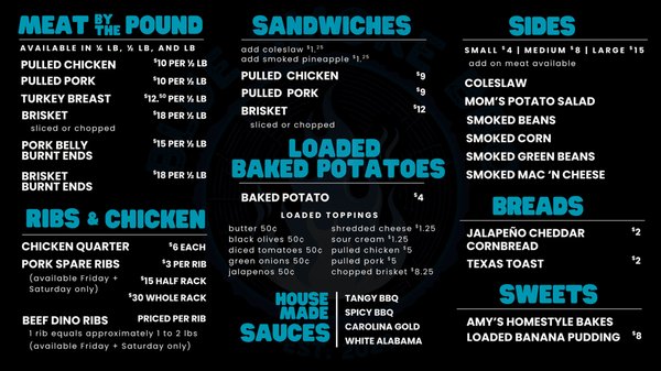 Menu photo 1 Blue Smoke BBQ Noblesville, IN Menu photo 1 Blue Smoke BBQ Noblesville, IN