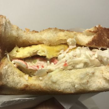 Jjin Toast - Wasa Mayo Crab - Korean Near Me - Toronto, Ontario