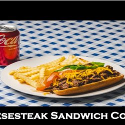La Parrilla Meat Market - Our Philly Cheesesteak is made with grilled USDA-choice steak, green peppers, mushrooms, and onions topped with melted provolone cheese