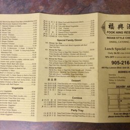 Menu - May 2018 Menu - May 2018