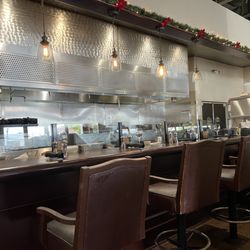 Zephyr Grill & Bar - 12/27/24 FYI. Counter seating. Open kitchen.