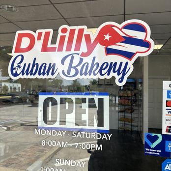 D’ Lilly Cuban Bakery - Hours - Cuban Near Me - Apopka, Florida