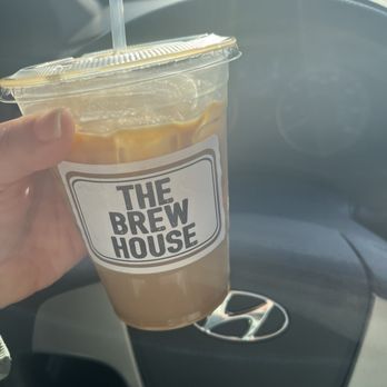 The Brew House - Dulce leche iced latte with soy milk - Coffee & Tea Near Me - La Puente, California The Brew House - Dulce leche iced latte with soy milk - Coffee & Tea Near Me - La Puente, California