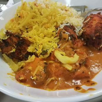 India Cafe - I put every thing from the lunch special into one bowl - Indian Near Me - White Plains, New York