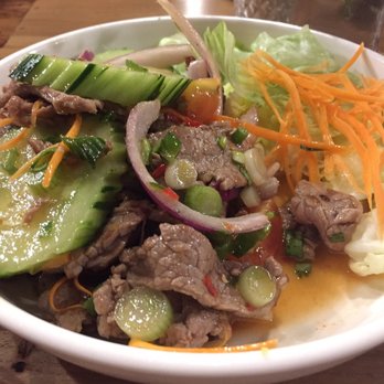 Crying Thaiger - Beef salad - Thai Near Me - Malden, Massachusetts Crying Thaiger - Beef salad - Thai Near Me - Malden, Massachusetts