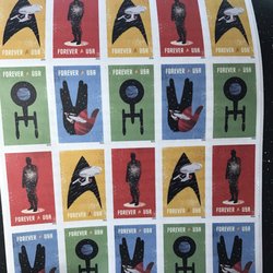 US Post Office - Star Trek Stamps