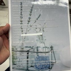 Glitz Nail Boutique - Pedicure options