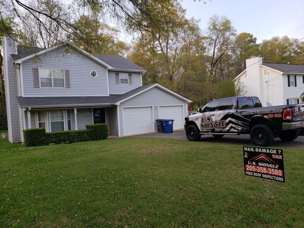 Slide of U.S. Shingle Roofing