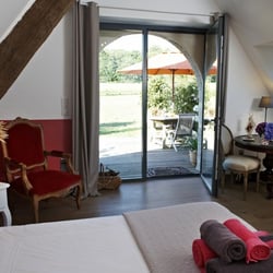 Chambres d'hôtes la Ferme deKerscuntec - Chambre Ouessant